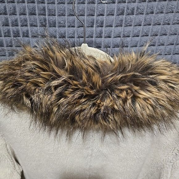 Faux Fur Fleece Sherpa Jacket 1X Ideology Pennylane Coat Cozy Glam Boho Chic NWT - Picture 14 of 16